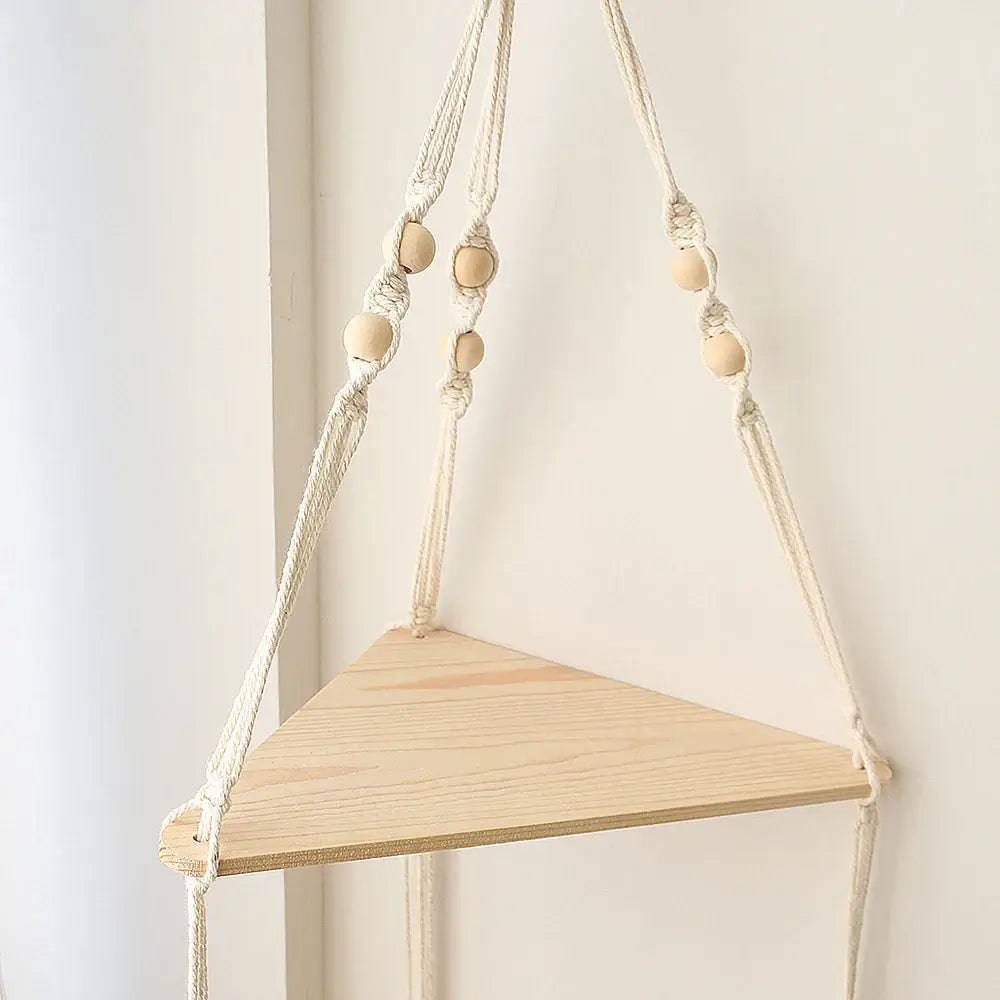 Boho Floating Wall Shelf