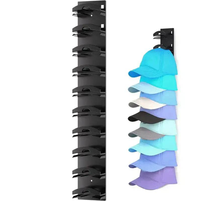Ten Grid Wall Mounted Hat Rack