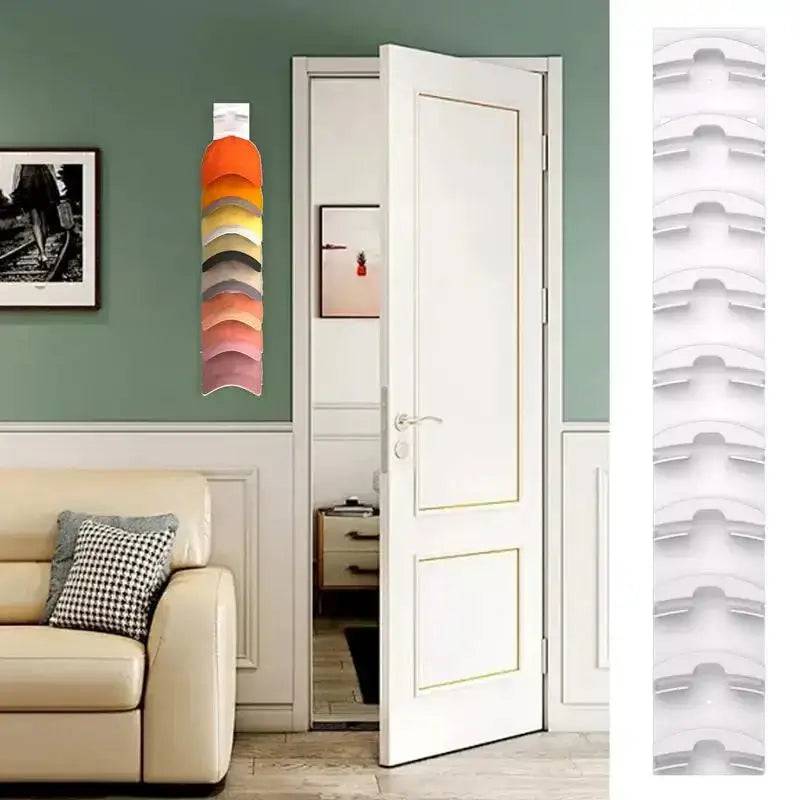 Ten Grid Wall Mounted Hat Rack