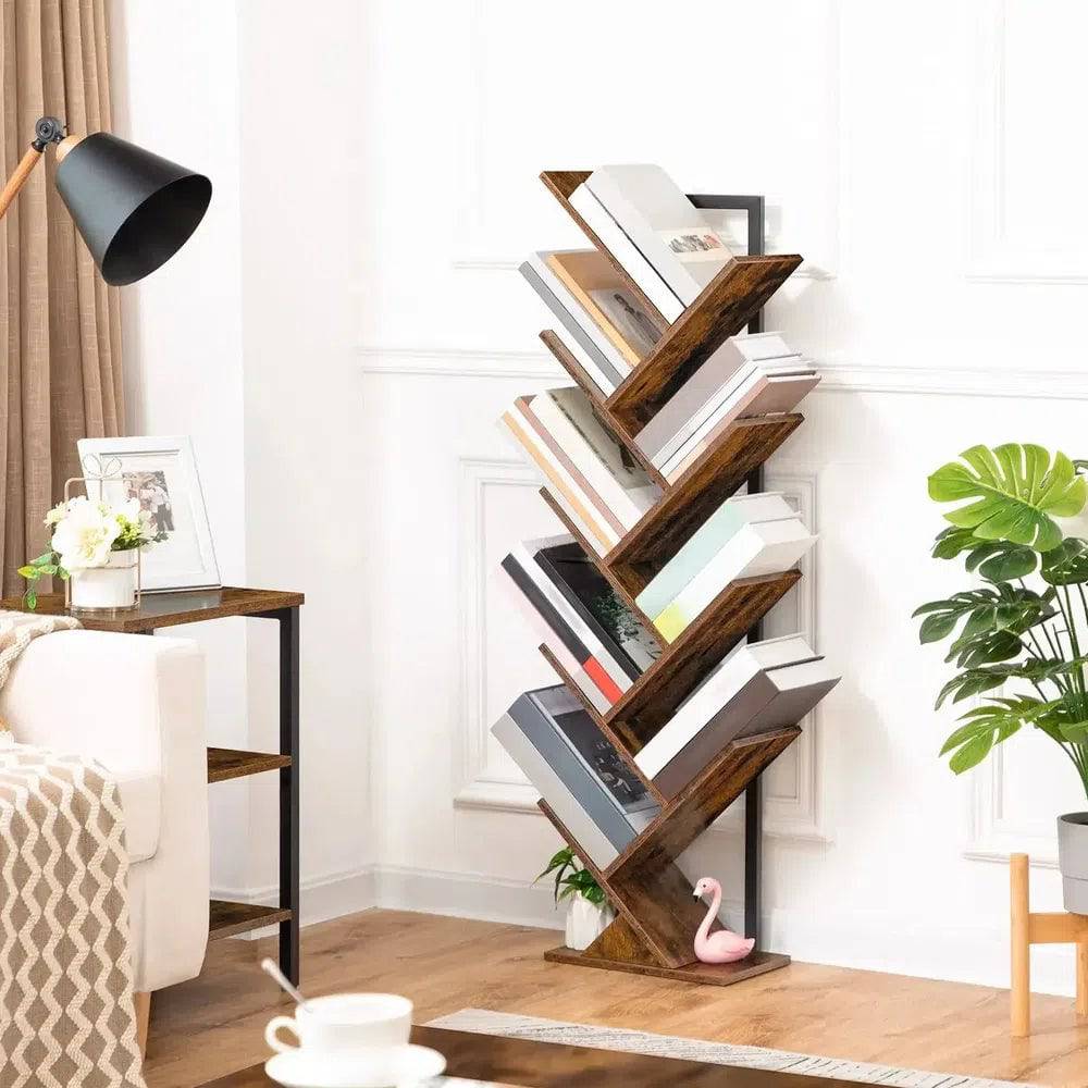 9-Tier Tree Bookshelf