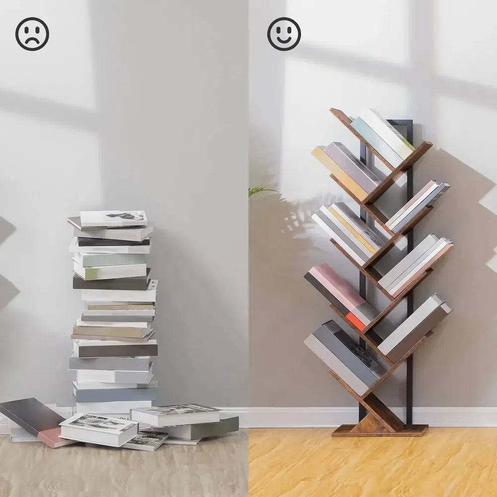 9-Tier Tree Bookshelf