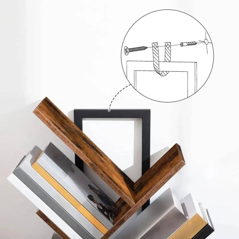 9-Tier Tree Bookshelf