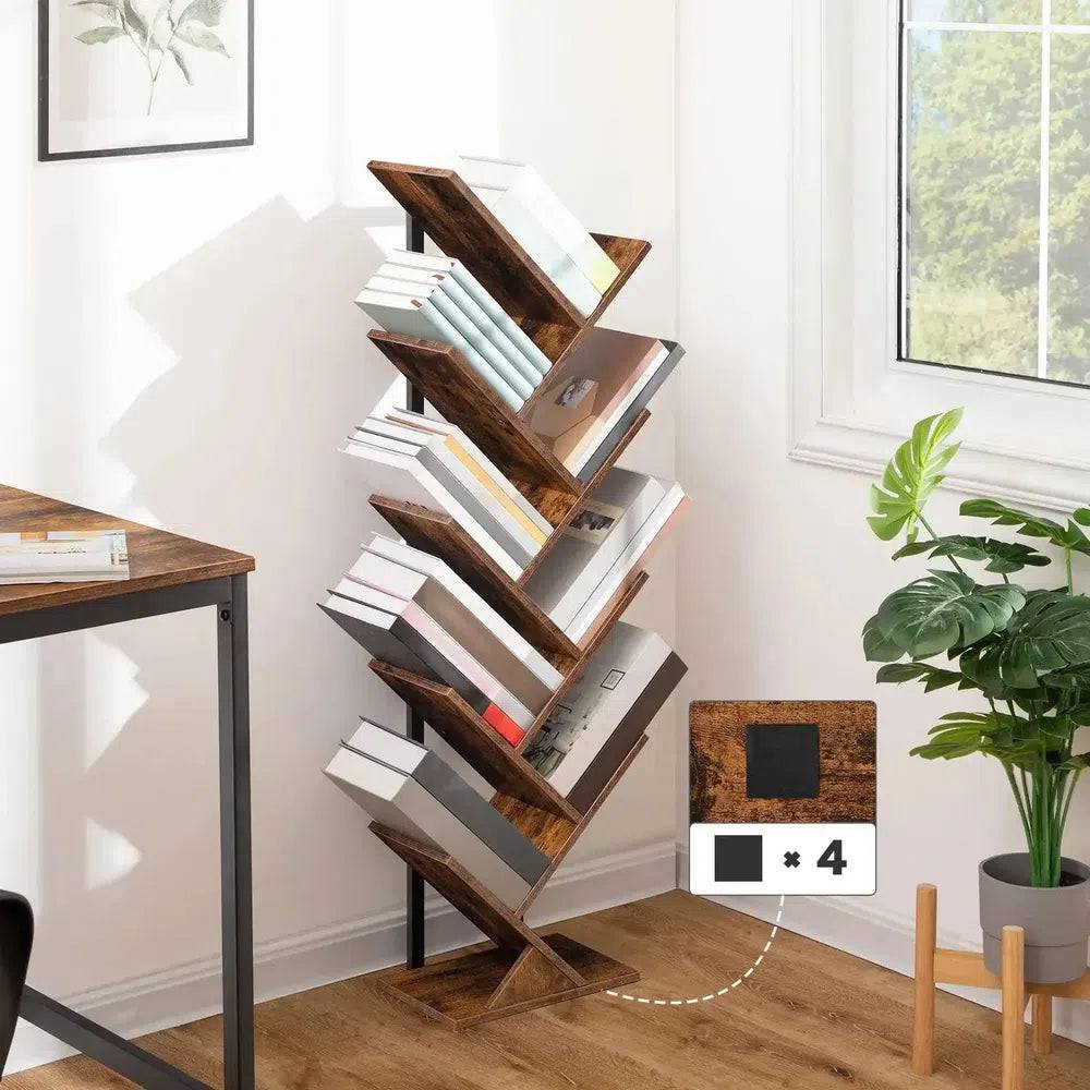 9-Tier Tree Bookshelf