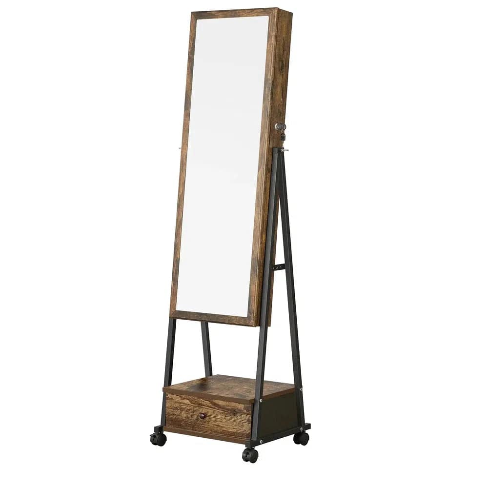 Modern Jewellery Cabinet with Mirror