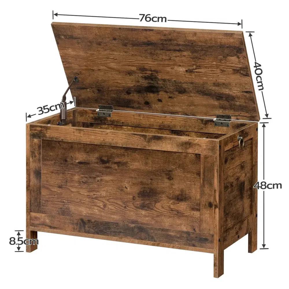 Wooden Storage Chest Toy Box with Lid