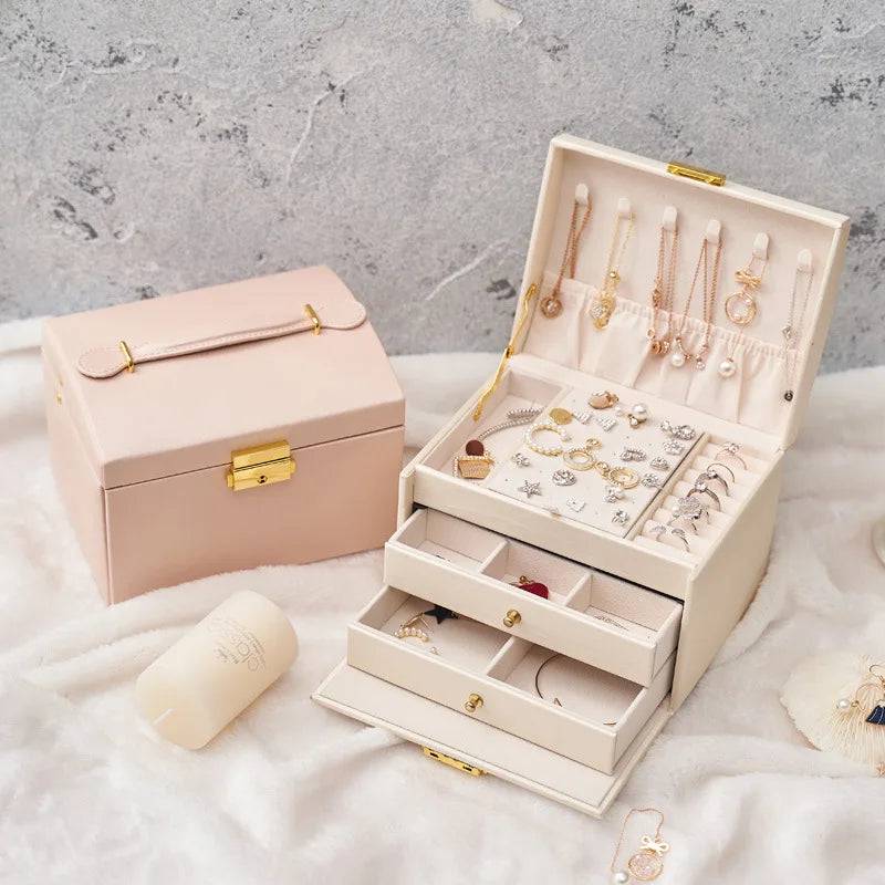 Three-layer Jewellery Storage Box