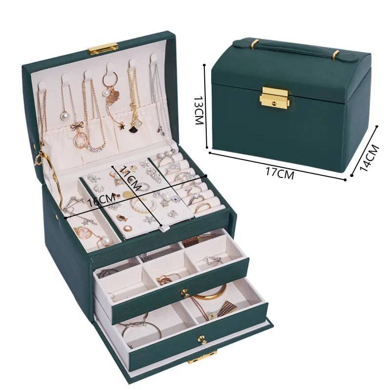 Three-layer Jewellery Storage Box