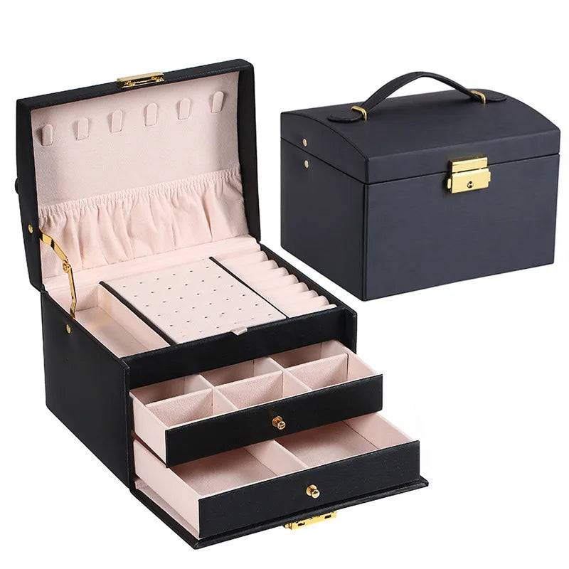 Three-layer Jewellery Storage Box