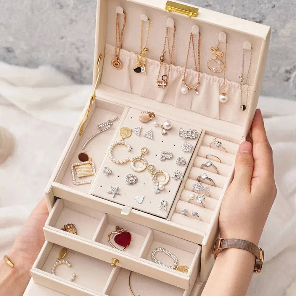 Three-layer Jewellery Storage Box