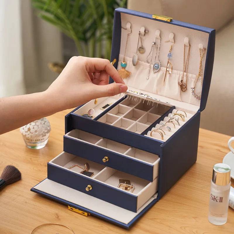 Three-layer Jewellery Storage Box