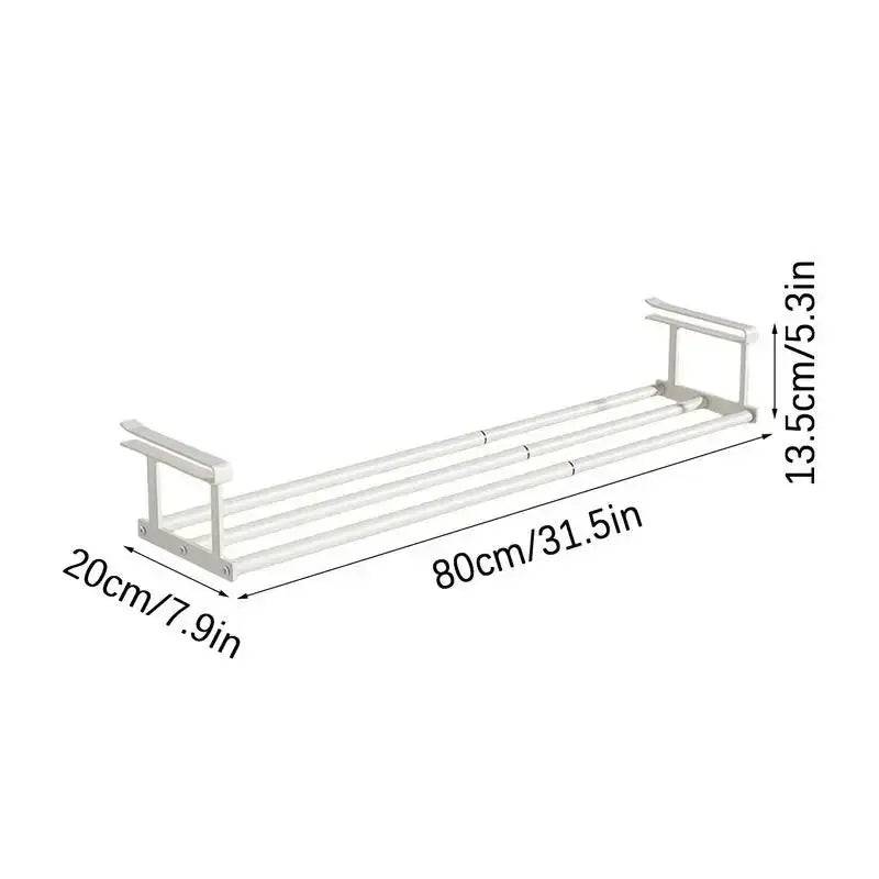 Retractable Shoe Rack & Hanging Basket Organiser
