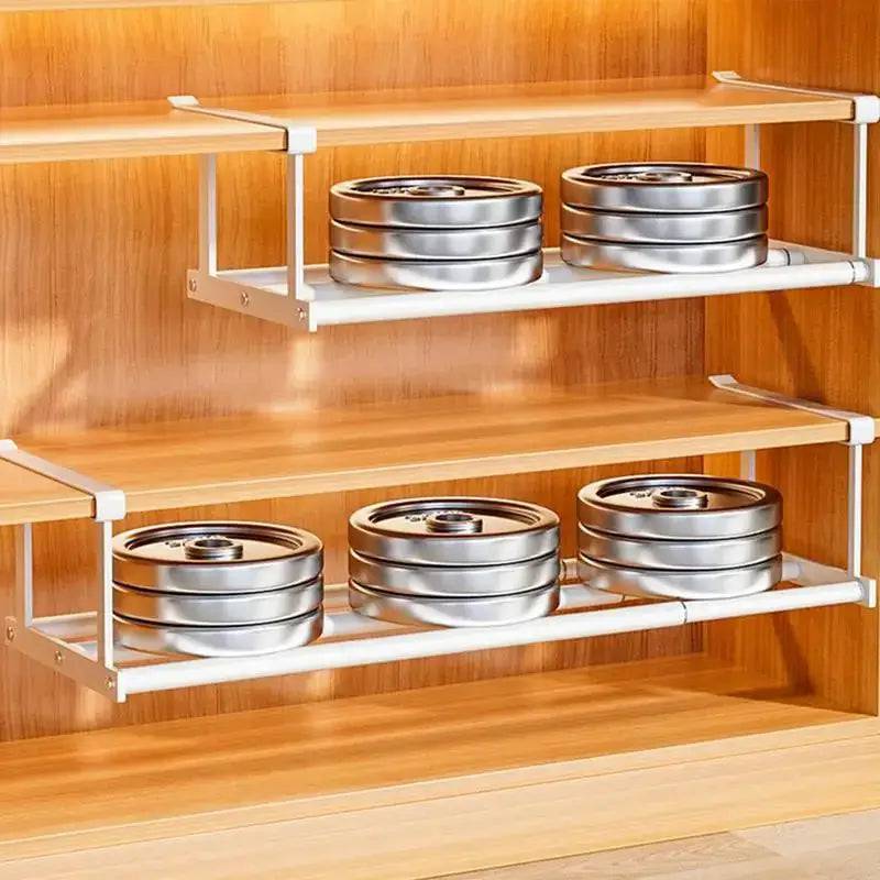 Retractable Shoe Rack & Hanging Basket Organiser