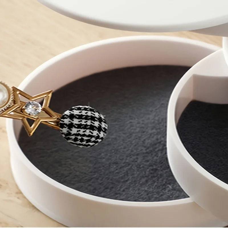 Rotating Multi-Layer Desktop Storage Box