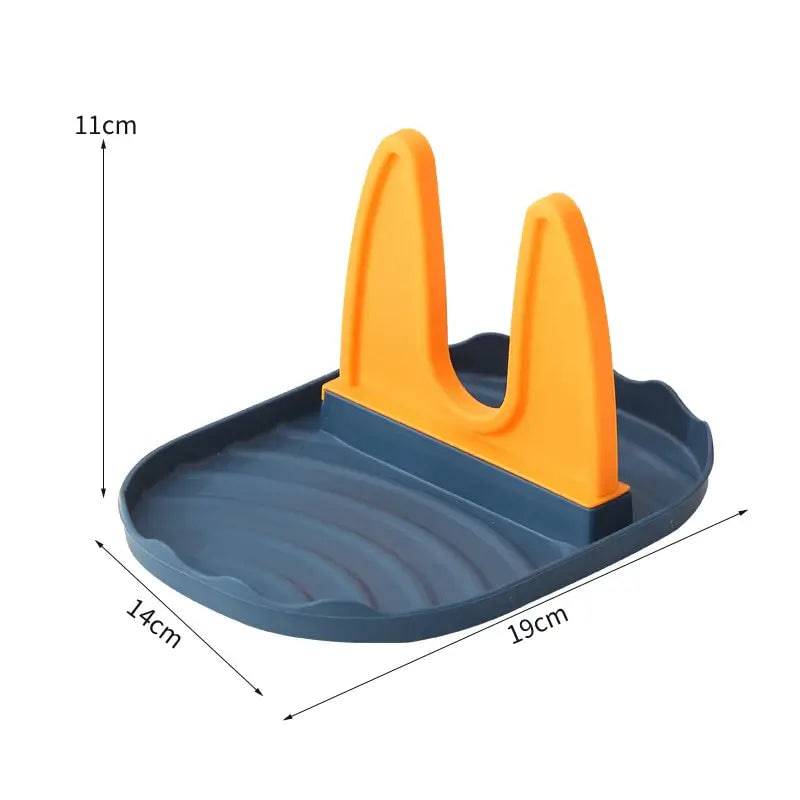 Pan Lid Holder and Spoon Rest Spatula Stand
