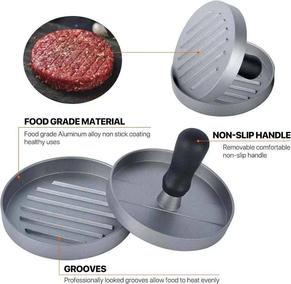 Non-Stick Aluminum Burger Press