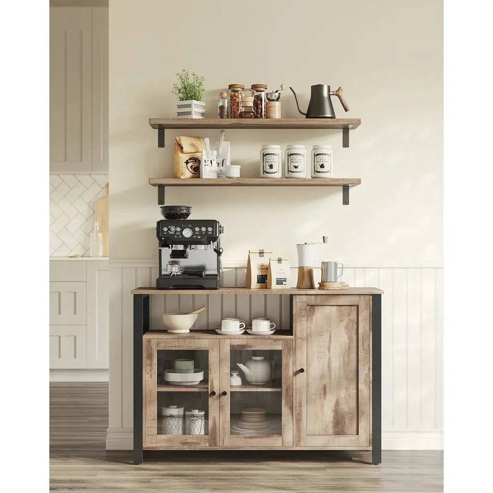 Modern Sideboard Storage Cabinet with Three Doors