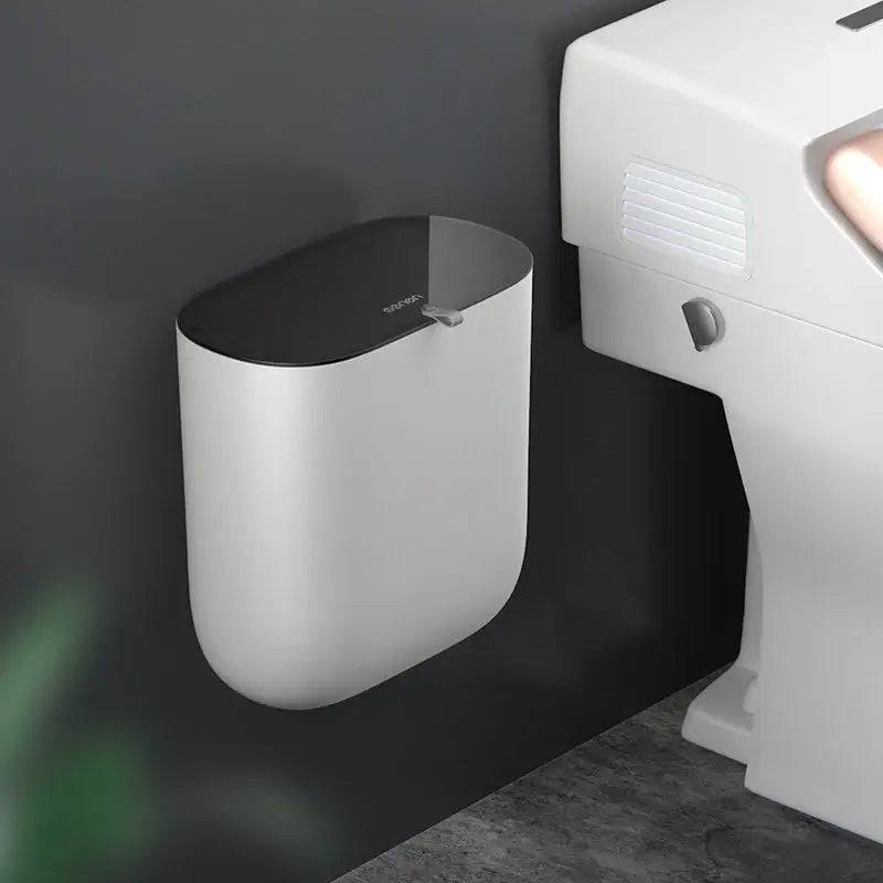 Wall Mounted Bathroom Trash Can