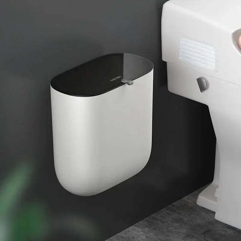 Wall Mounted Bathroom Trash Can