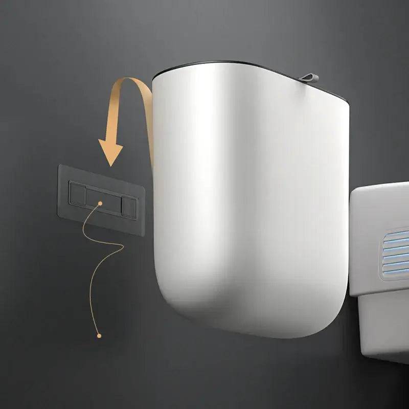 Wall Mounted Bathroom Trash Can