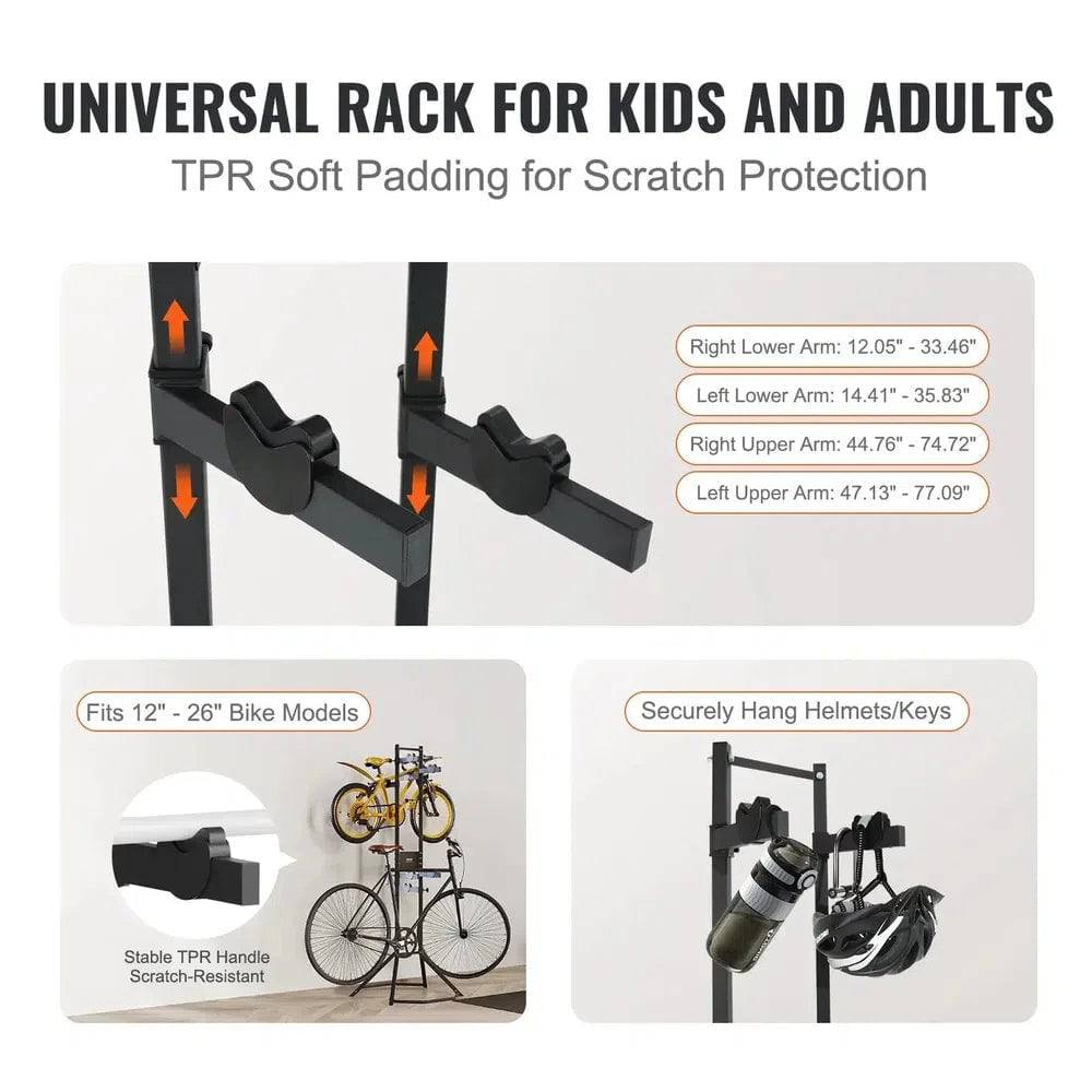 Wall-Mounted Bike Rack
