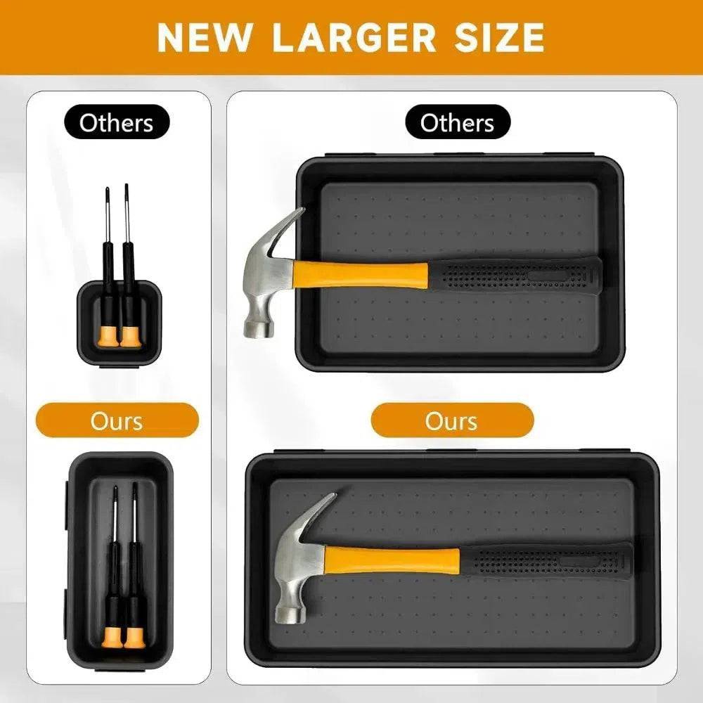 Interlocking Shallow Tool Drawer Organisers