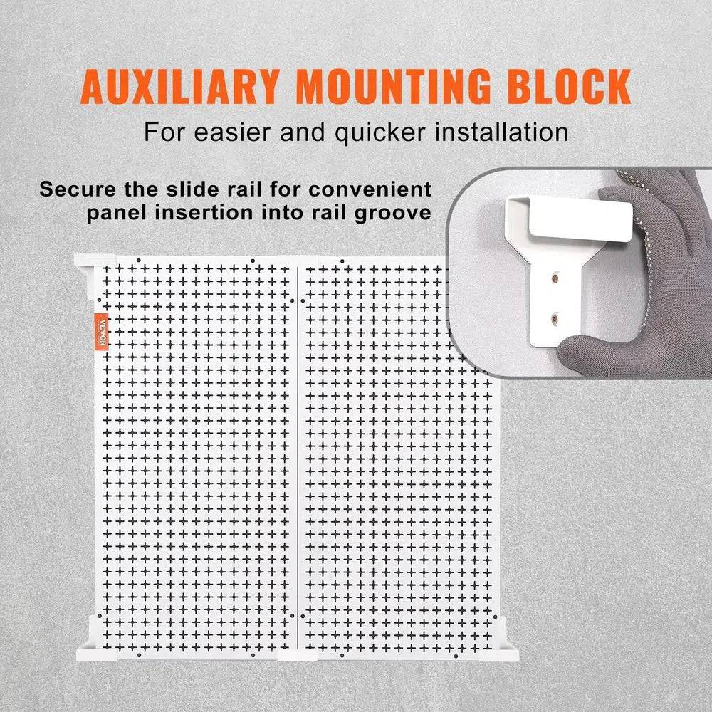 Wall-Mounted Pegboard Tool Organiser
