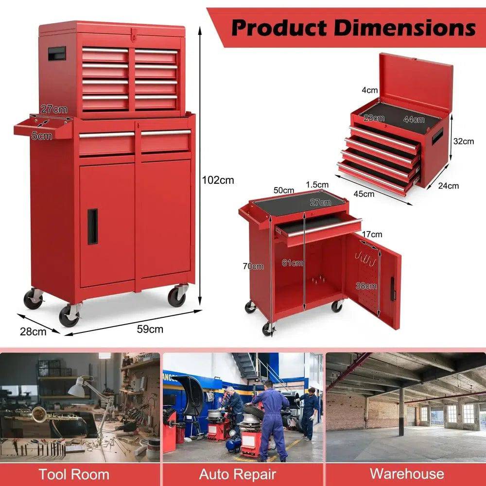 5 Drawer Rolling Tool Chest