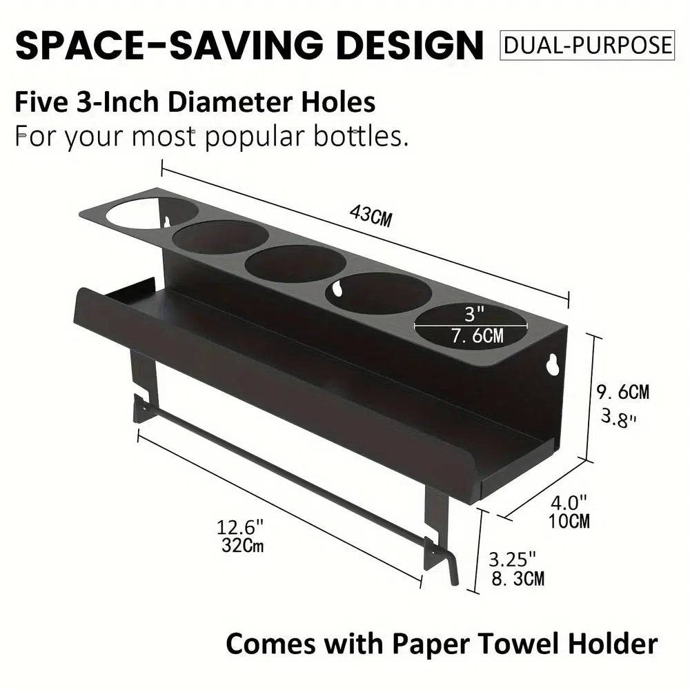 Aerosol Spray Can/Paper Towel Holder