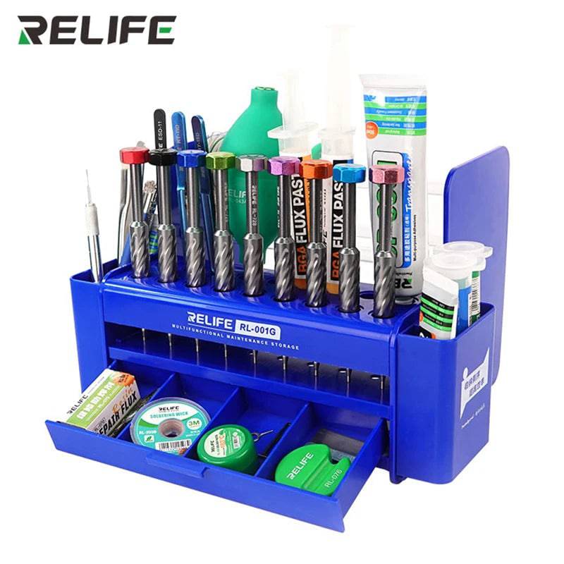 Heavy-Duty Drill Bit Storage Box