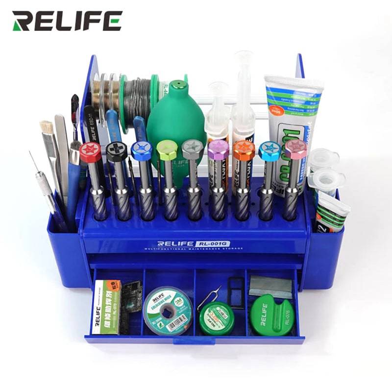 Heavy-Duty Drill Bit Storage Box