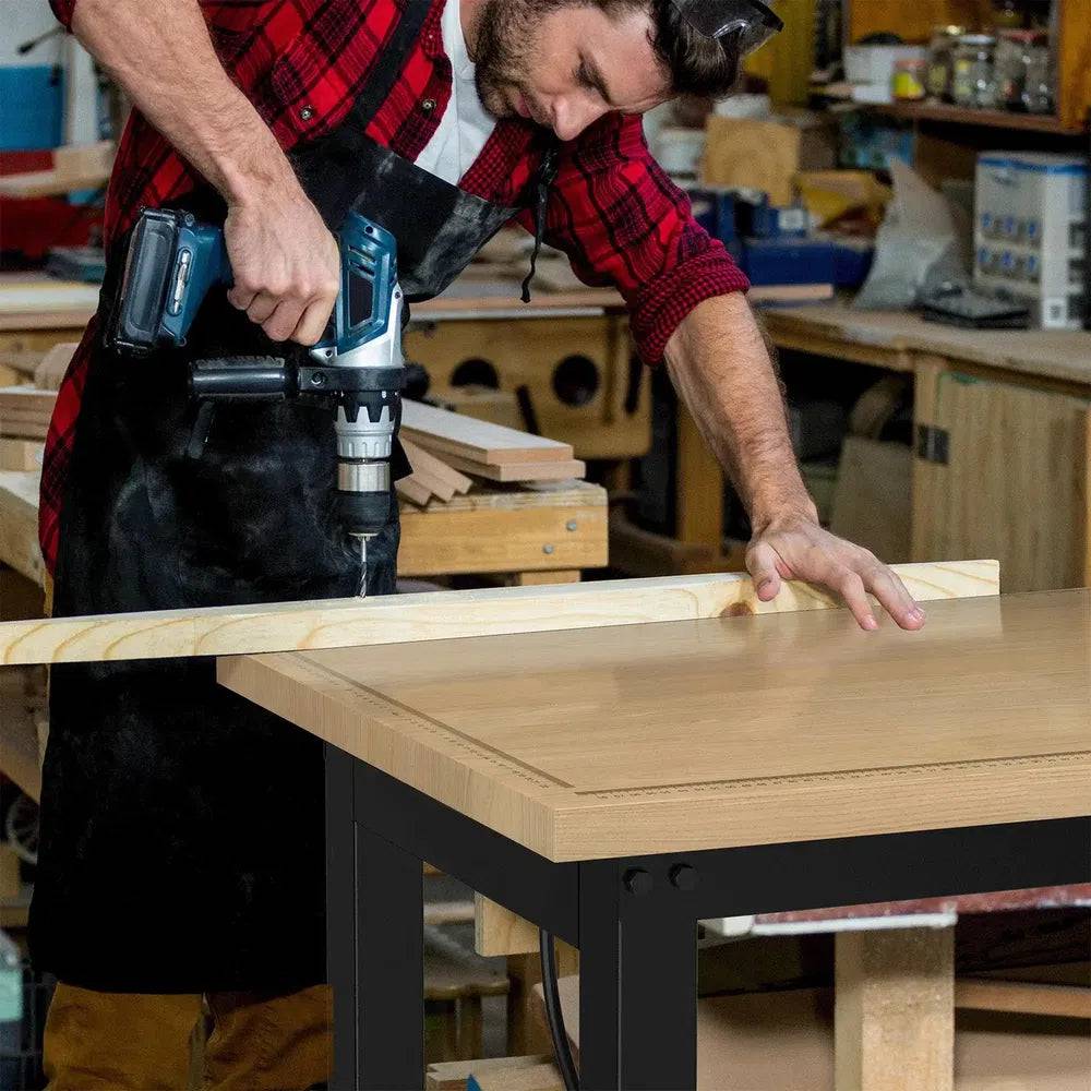 Heavy Duty Garage Workbench