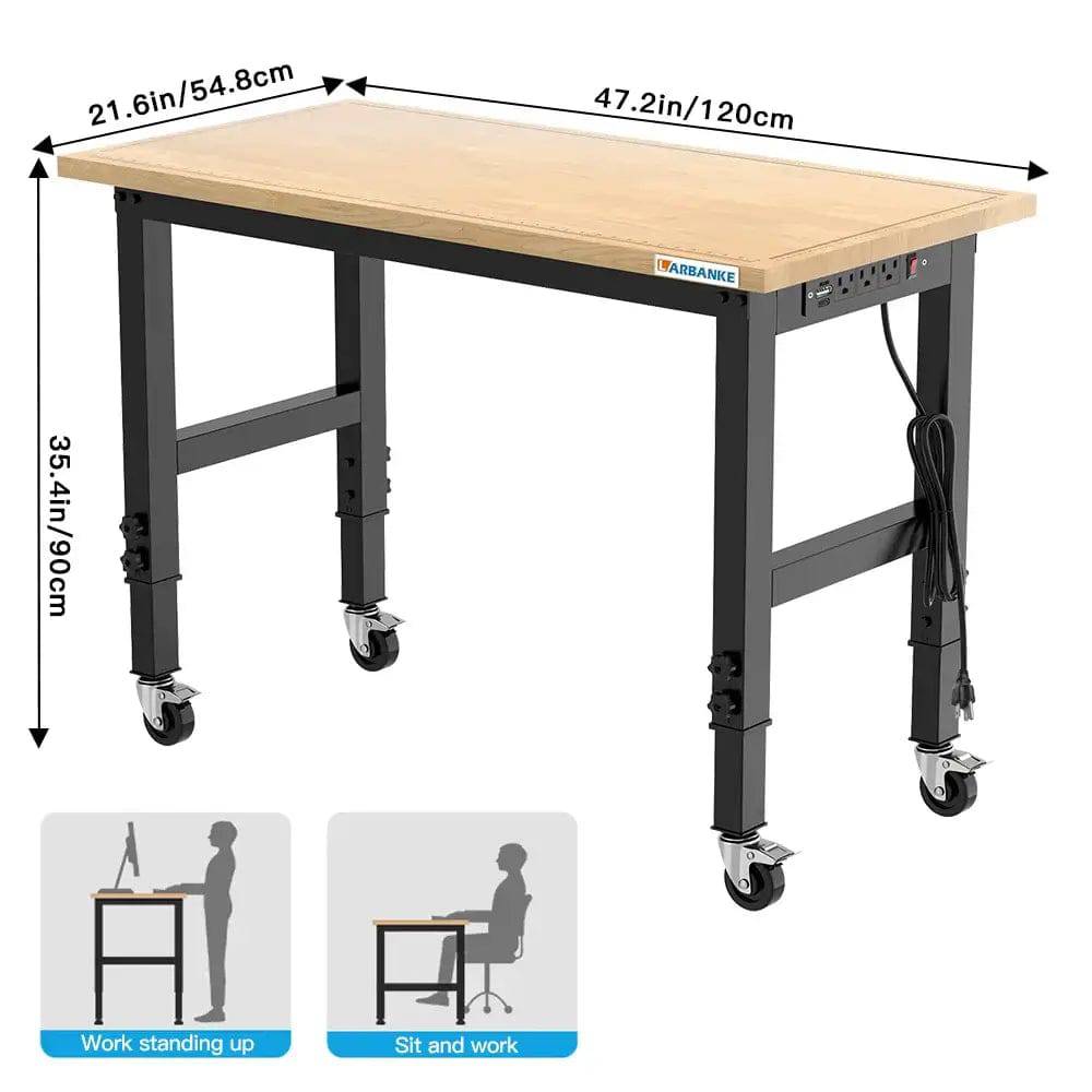 Heavy Duty Garage Workbench
