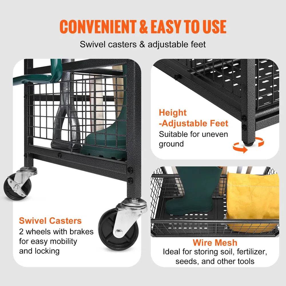 Heavy Duty Garden Tools Storage Organiser