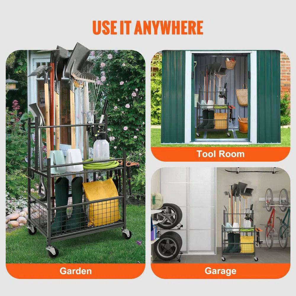 Heavy Duty Garden Tools Storage Organiser