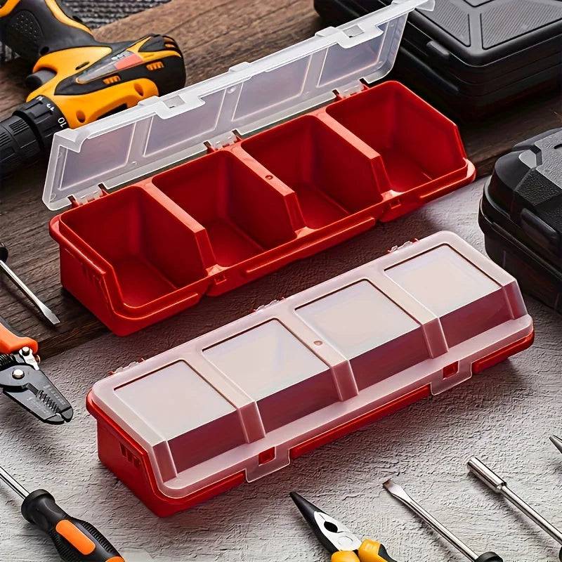 Multi-Compartment Organiser Box for Screws & Small Parts