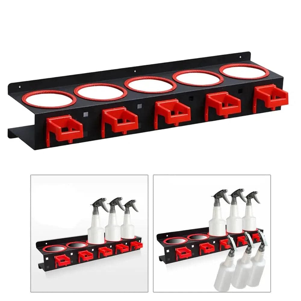 Spray Bottle Storage Rack