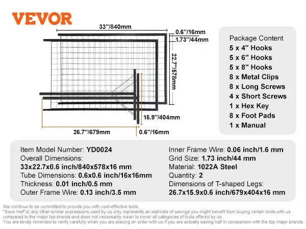 Gridwall Panel Display Tower