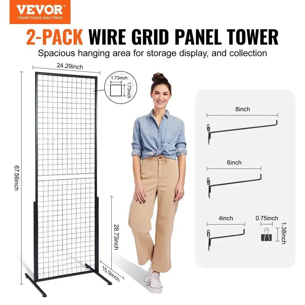 Gridwall Panel Display Tower