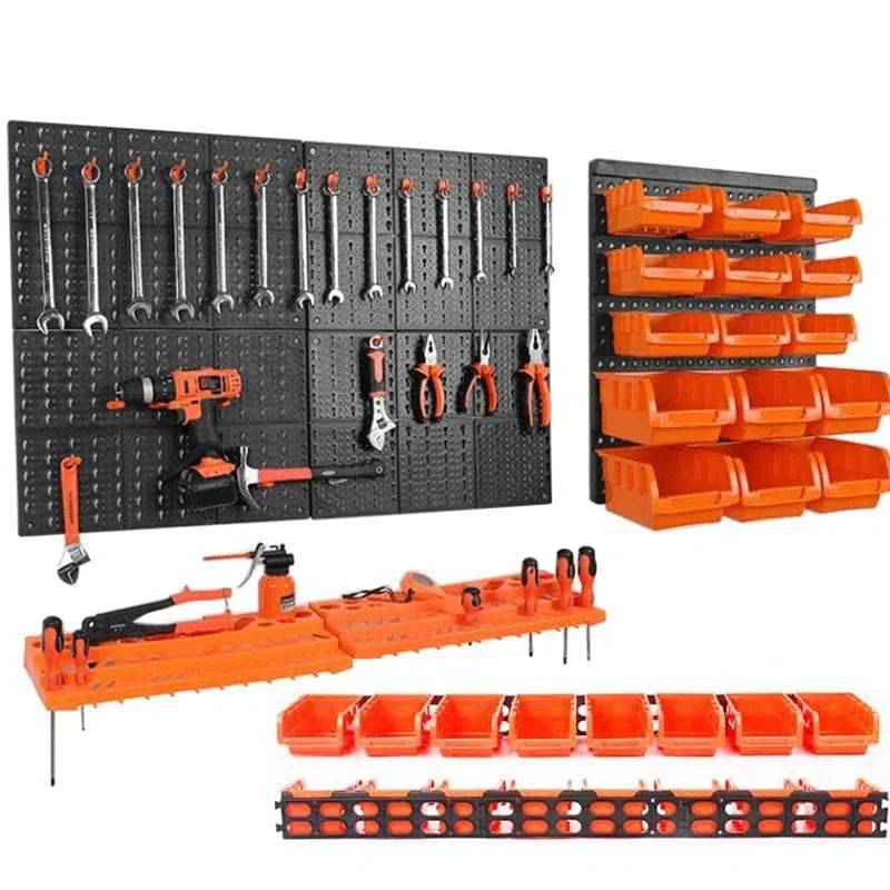DIY Wall-Mounted Hardware Tool Hanging Board
