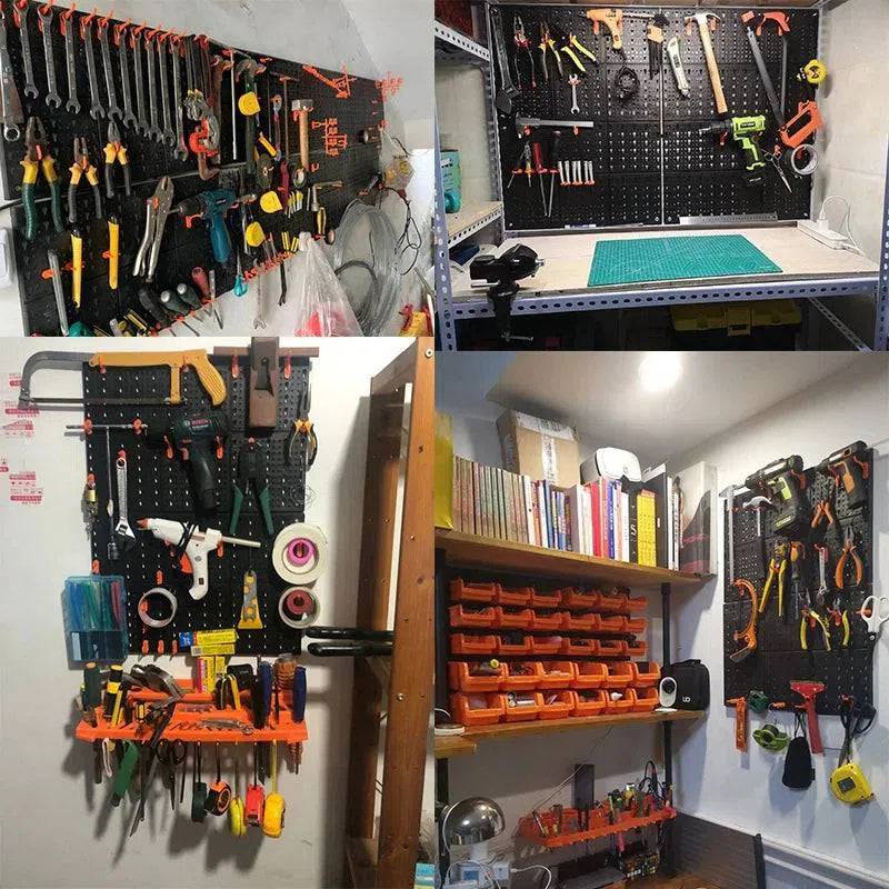 DIY Wall-Mounted Hardware Tool Hanging Board