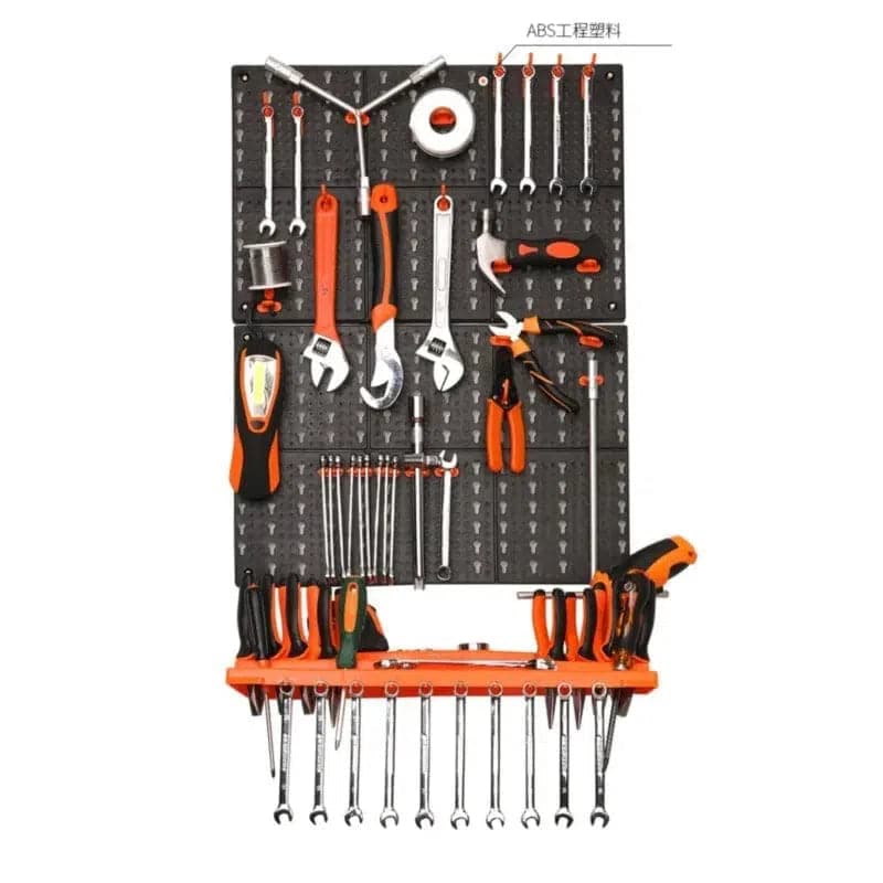 DIY Wall-Mounted Hardware Tool Hanging Board