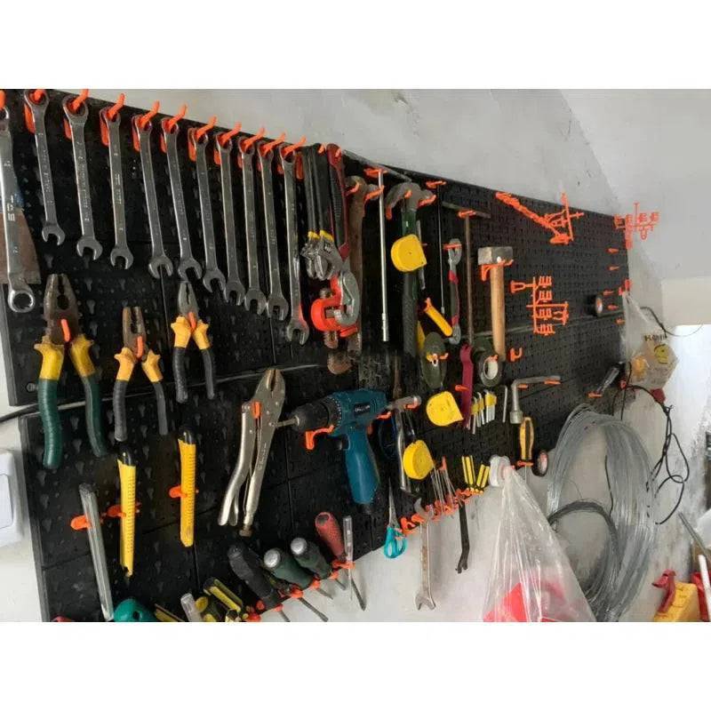 DIY Wall-Mounted Hardware Tool Hanging Board