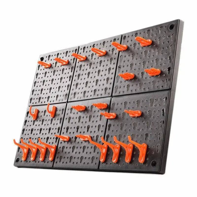 DIY Wall-Mounted Hardware Tool Hanging Board
