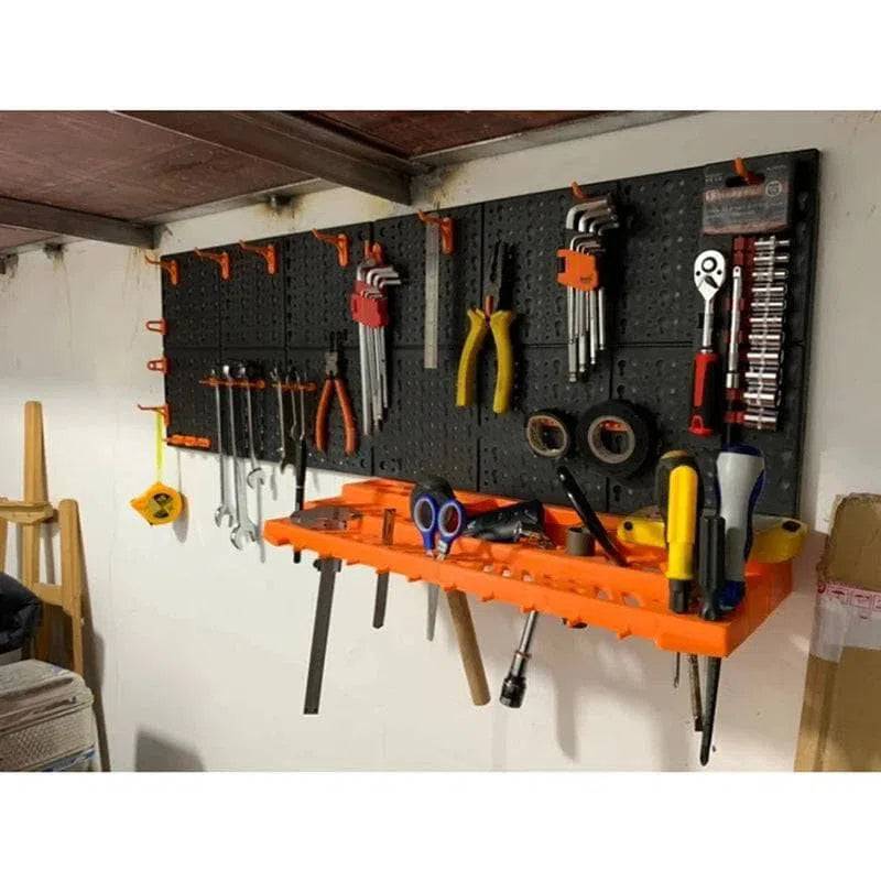 DIY Wall-Mounted Hardware Tool Hanging Board