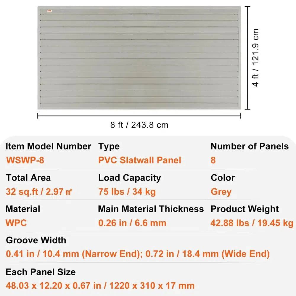 PVC Slatwall Panels