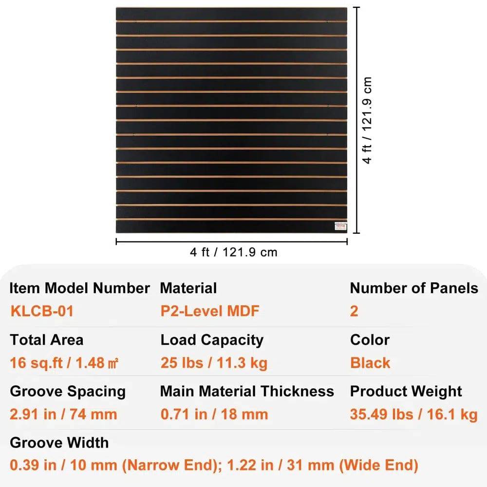 PVC Slatwall Panels