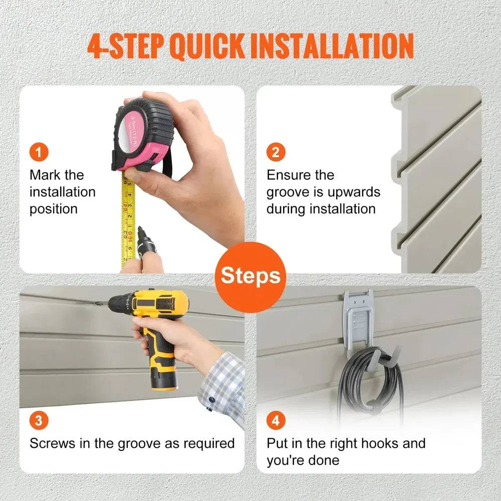 PVC Slatwall Panels