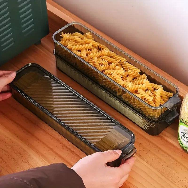 Clear Plastic Refrigerator Organiser Bin for Fresh Fruit Spice and Food Storage
