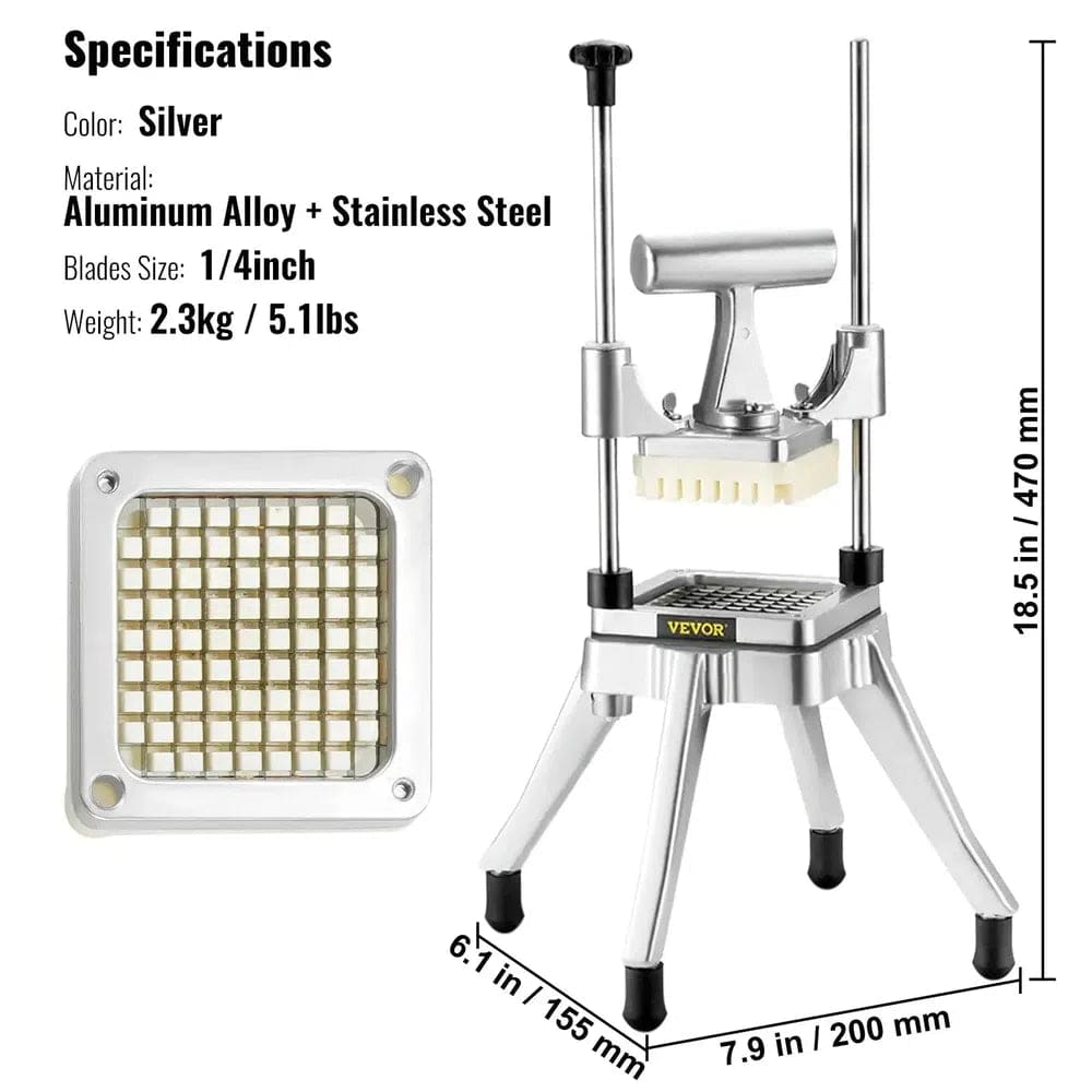 Manual Fruit Vegetable Dicer Cutter