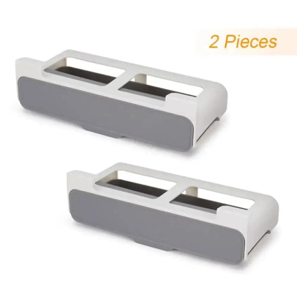 Sleek Under-Shelf Pull-Out Spice Rack